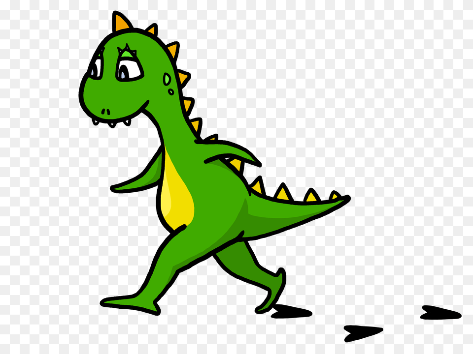 Kids Walking Clip Art, Animal, Dinosaur, Reptile Free Png Download