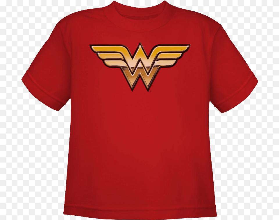 Kids Wonder Woman Logo T Shirt, Clothing, T-shirt Free Transparent Png