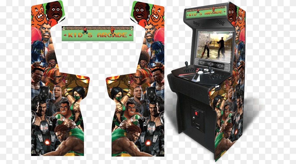 Kids Xtension Arcade Graphics Contra, Arcade Game Machine, Game, Adult, Male Free Transparent Png