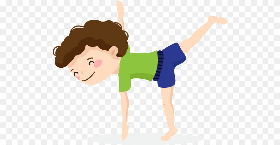 Kids Yoga Pose Five Yoga Kids, Baby, Person, Face, Head Png Image