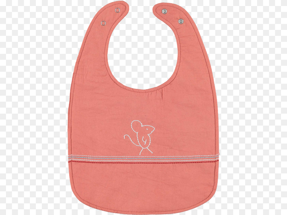 Kidscase Home Mouse Bib Peach, Person, Accessories, Bag, Handbag Free Transparent Png