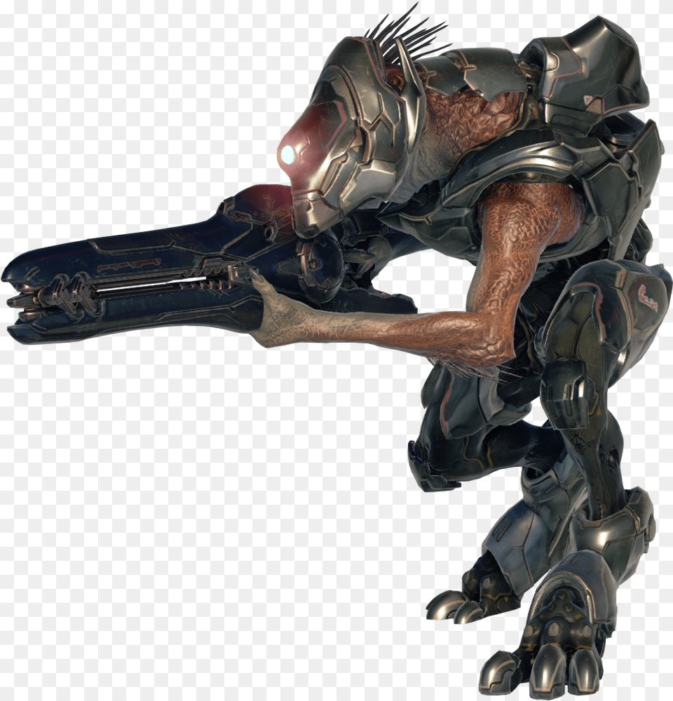 Kig Yar Sniper Halo 5 Jackal Sniper, Bronze, Adult, Male, Man Free Png Download