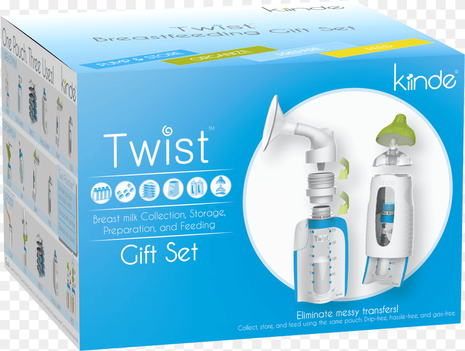 Kiinde Twist Gift Set Box, Bottle, Cup, Water Bottle Png Image