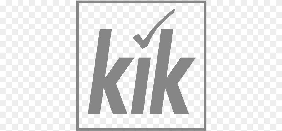 Kik, Logo, Text, Smoke Pipe Png