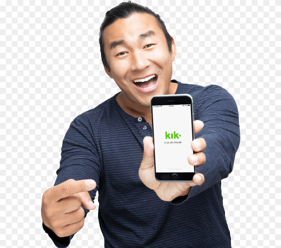 Kik Careers Kik Messenger, Electronics, Phone, Mobile Phone, Adult Png Image