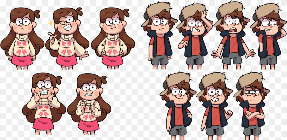 Kiki Kit Gravity Falls, Book, Comics, Publication, Baby Free Png