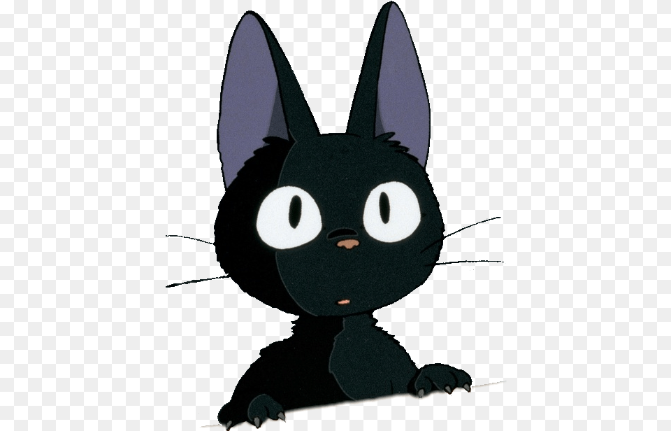 Kikisdeliveryservice Kiki Kitty Jiji Cat Kitten Anime Jiji Delivery Service, Animal, Mammal, Rabbit Png