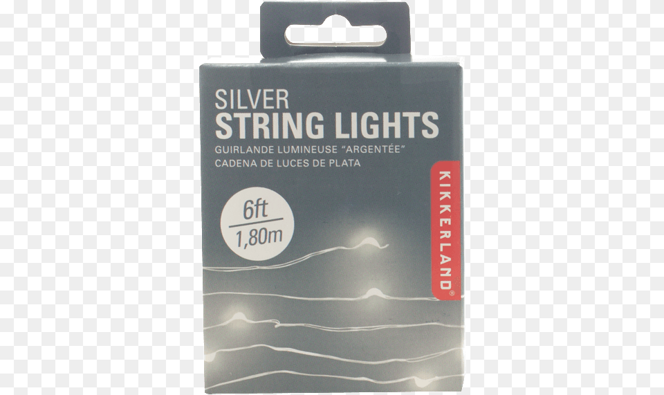 Kikkerland Silver String Lights Free Transparent Png