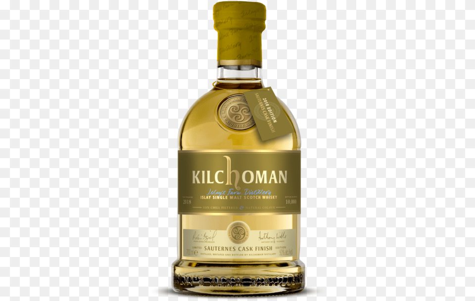 Kilchoman 100 Islay 8th Edition, Alcohol, Beverage, Liquor, Bottle Free Transparent Png