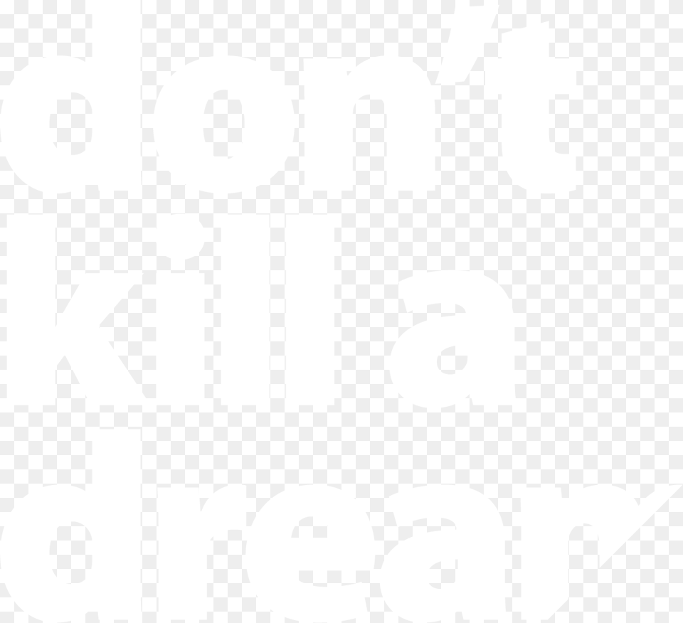 Kill A Dream Wordmark Stacked White, Cutlery Png Image