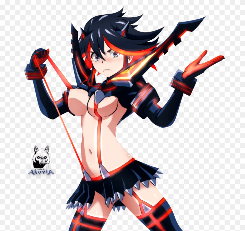 Kill La Kill Matoi Ryuko Kill La Kill Kill La Kill, Publication, Book, Comics, Adult Free Png