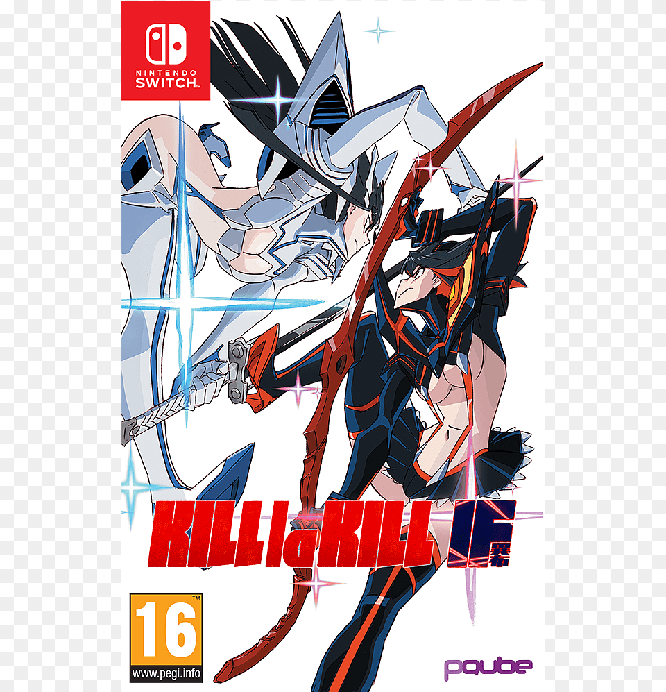 Kill La Kill Nintendo Switch, Book, Comics, Publication, Adult Free Png