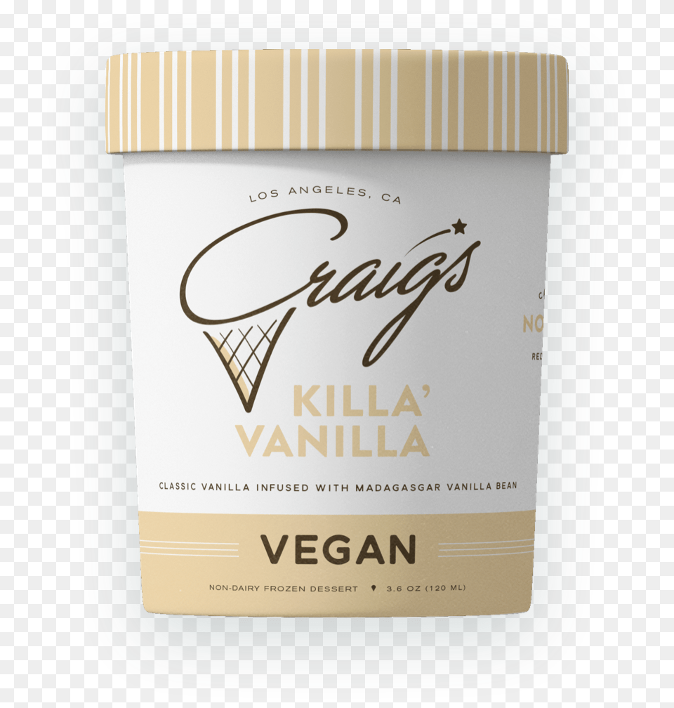 Killa Craigs Vegan Ice Cream, Dessert, Food, Ice Cream, Powder Free Png Download