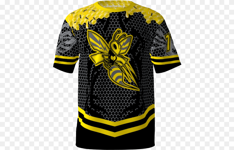 Killer Bees Jersey, Clothing, Shirt, T-shirt, Adult Free Png Download