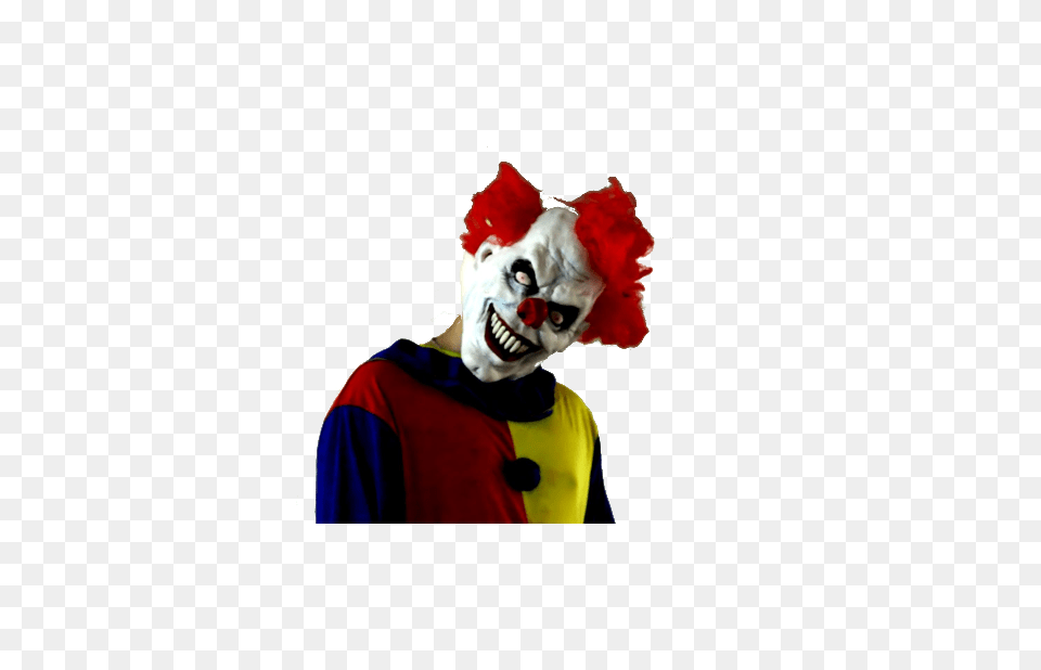 Killer Clown Stickers, Performer, Person, Adult, Male Png Image