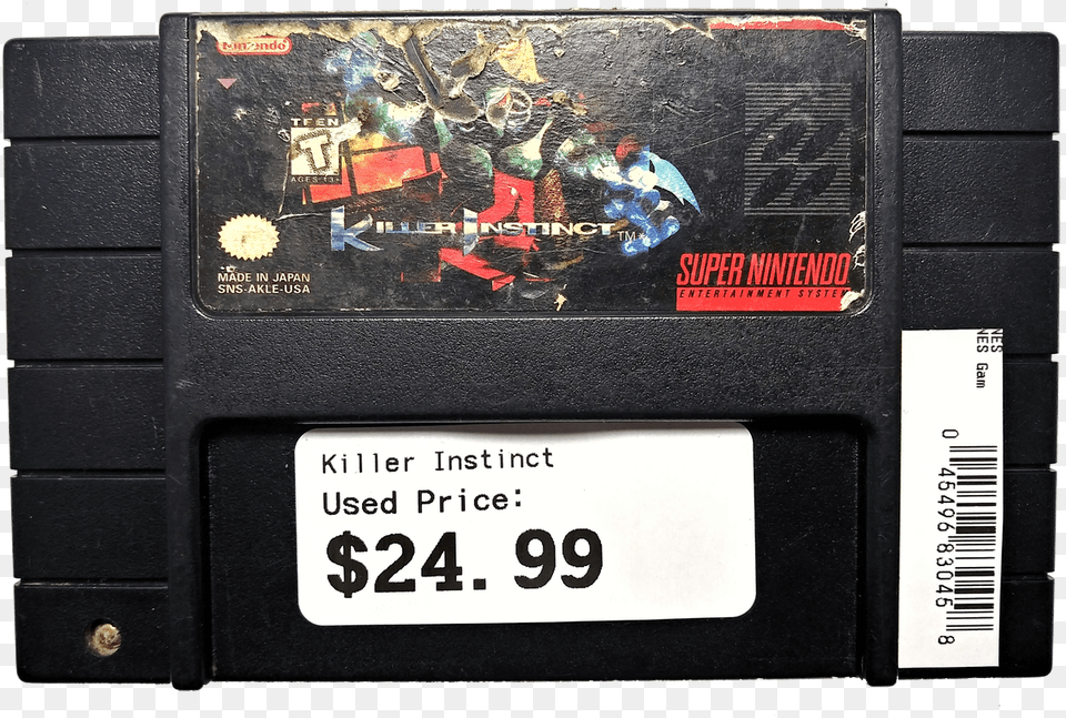 Killer Instinct Killer Instinct Super Nintendo, License Plate, Transportation, Vehicle, Computer Hardware Free Transparent Png