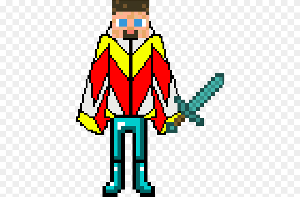 Killer Keemstar Minecraft Diamond Sword, Person Free Png