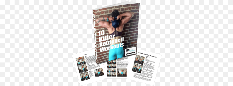 Killer Kettlebell Workouts From Flyer, Advertisement, Poster, Back, Body Part Free Png