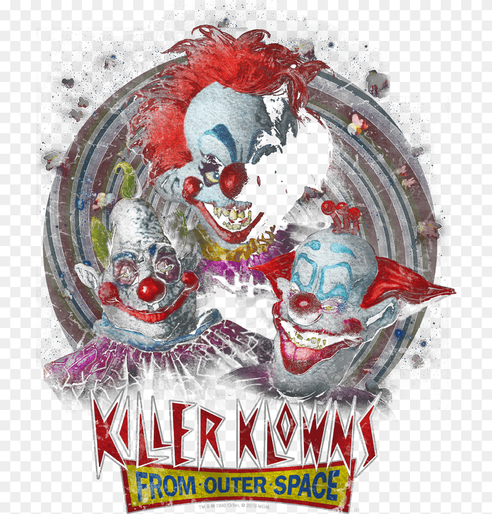 Killer Klowns From Outer Space Killer Klowns Men39s Killer Klowns From Outer Space, Person, Clown, Performer, Adult Free Png