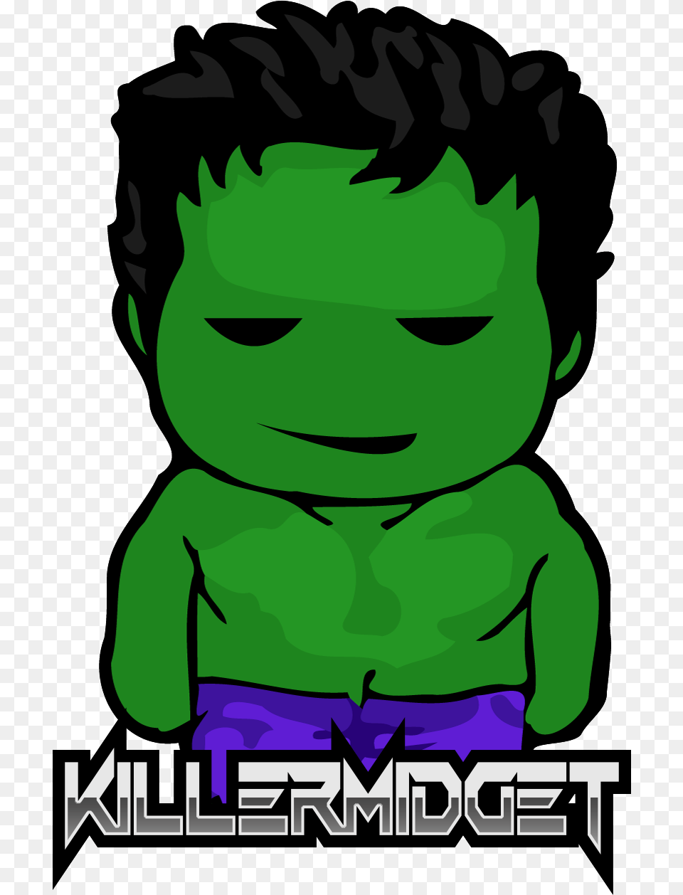 Killer Midget Cartoon, Green, Baby, Person, Face Png Image