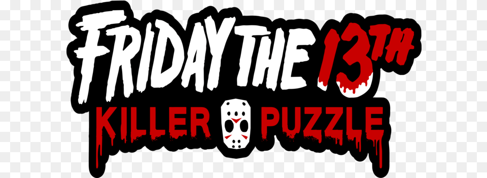 Killer Puzzle Review Friday The 13th Killer Puzzle Logo, Text, Face, Head, Person Free Transparent Png