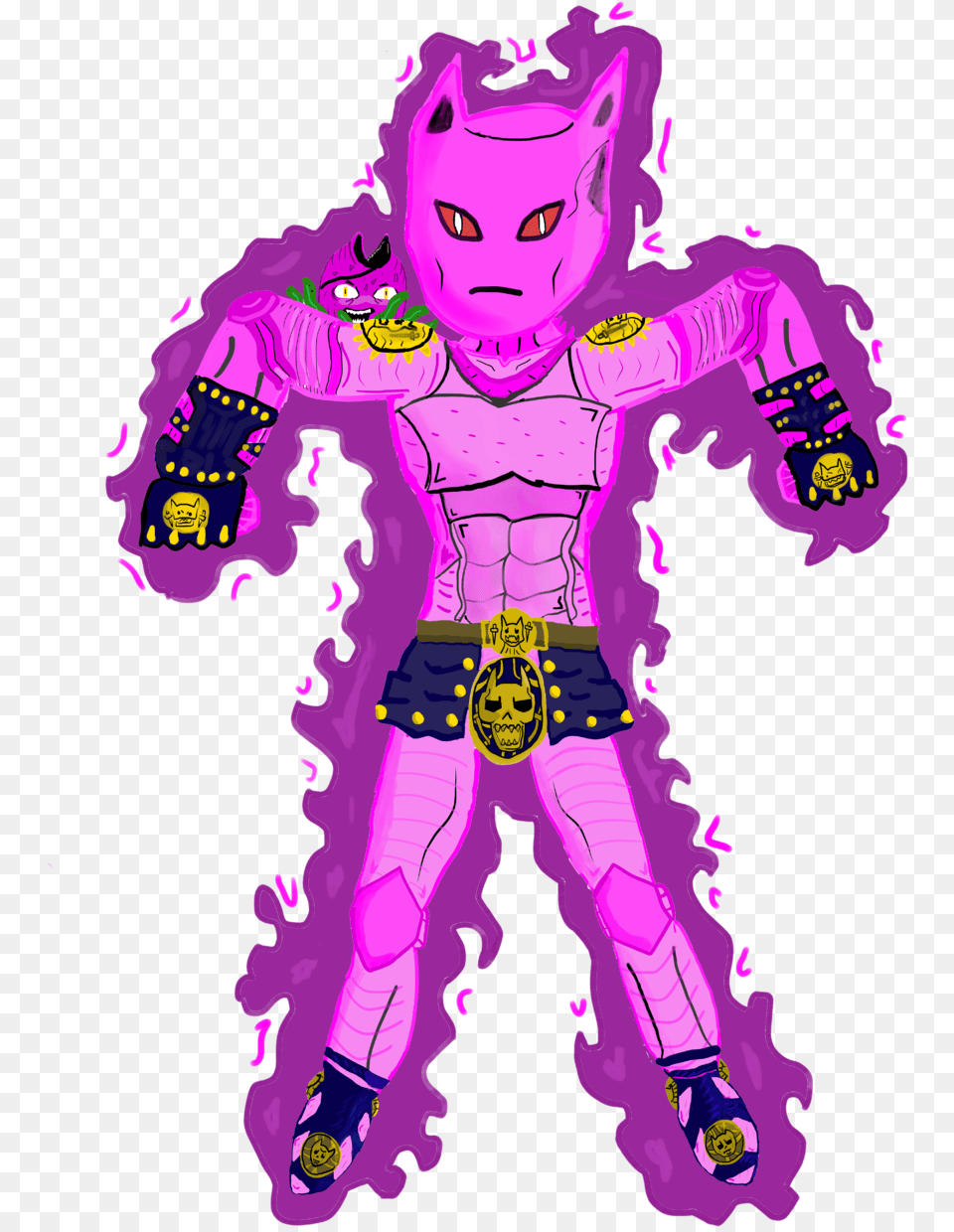 Killer Queen Funky Kong Illustrations Art Street Illustration, Purple, Baby, Person, Face Free Transparent Png