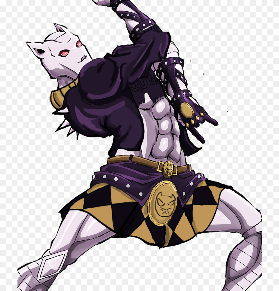 Killer Queen Jojo Mean Queen Concept Art Cinder Fall Bites The Dust Jojo, Book, Comics, Publication, Person Png