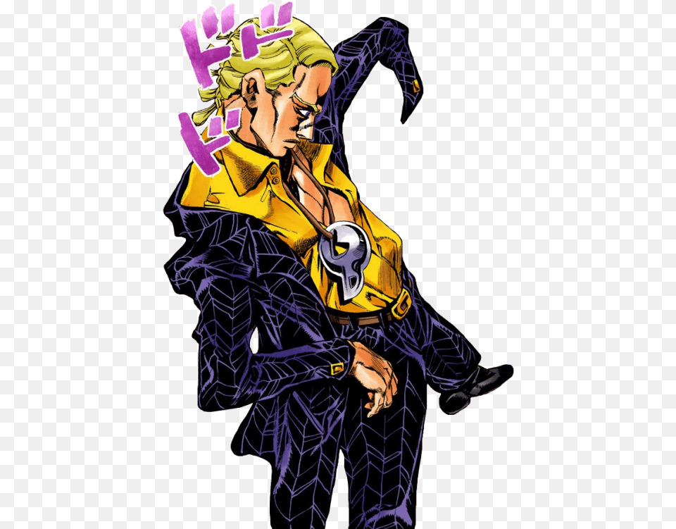 Killer Queen Jojo View Samegoogleiqdbsaucenao Latest Jojo Part 5 Prosciutto, Book, Comics, Publication, Adult Png Image