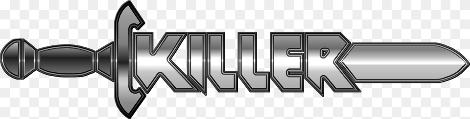 Killer Transparent Killer Killer Look Text, Sword, Weapon Png