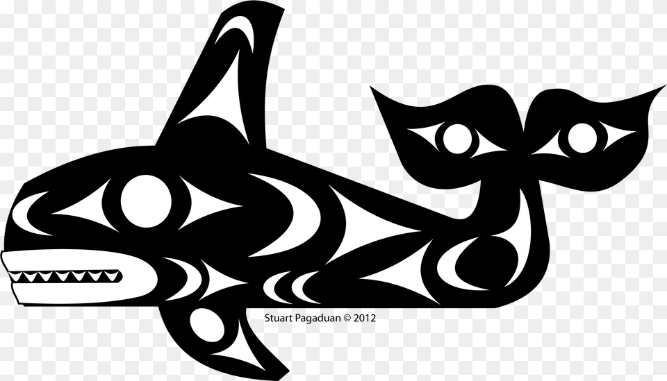 Killer Whale Qul Lhanumutsun Mi Kmaq Animal Symbolism, Stencil, Electronics, Hardware, Symbol Free Transparent Png