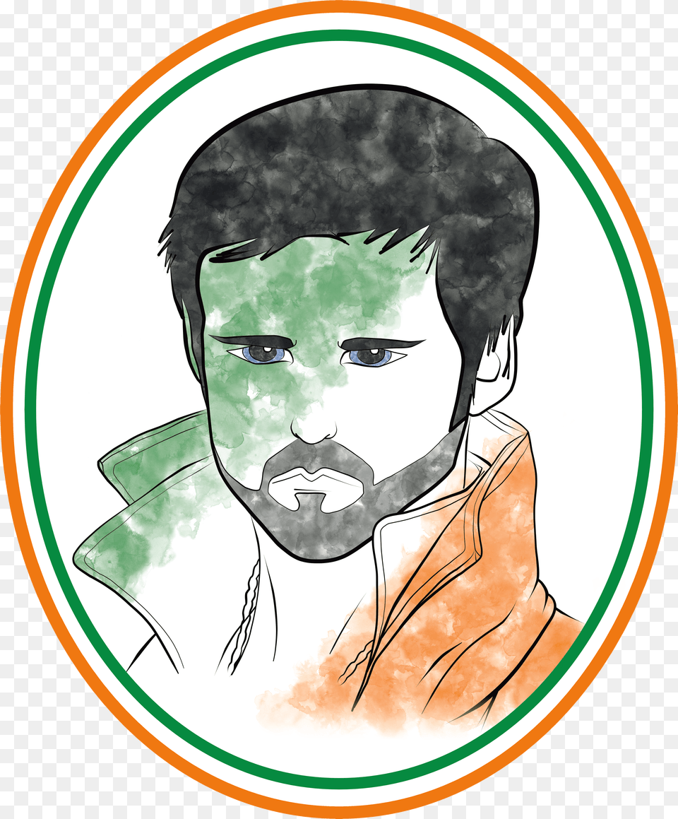 Killian Jones Drawing With Irish Flag Colors For A Free Transparent Png