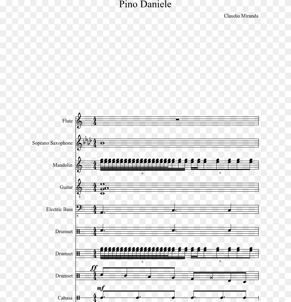 Killing In The Name Piano Sheet Music, Gray Png Image