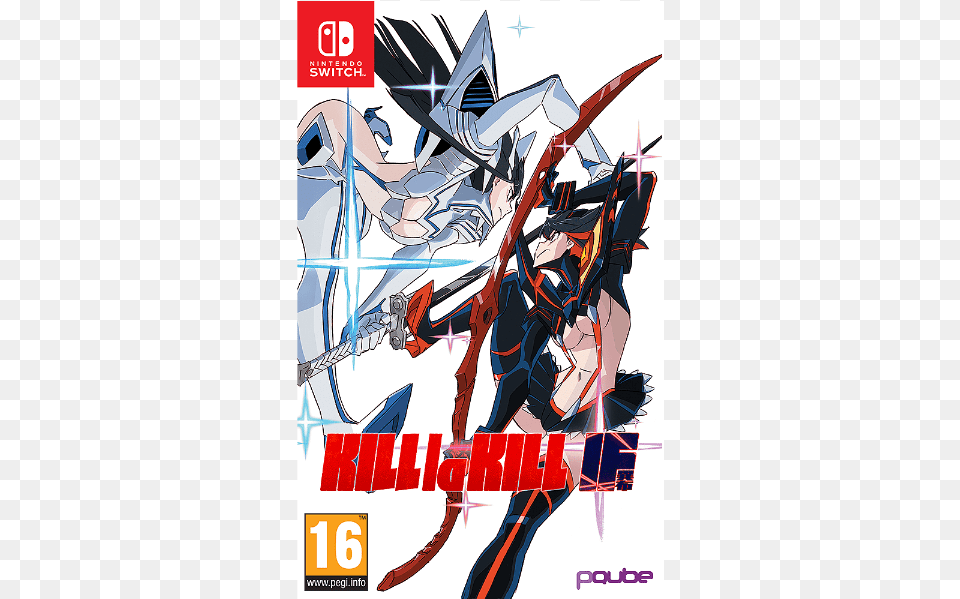 Killlakill Kill La Kill If Switch, Book, Comics, Publication, Adult Free Png