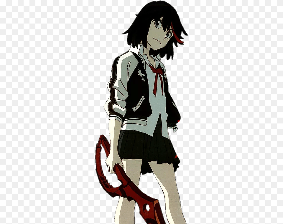 Killlakill Kill Ryuko Matoi Sticker By Ryuko Matoi Wallpaper Phone, Book, Comics, Publication, Adult Png Image