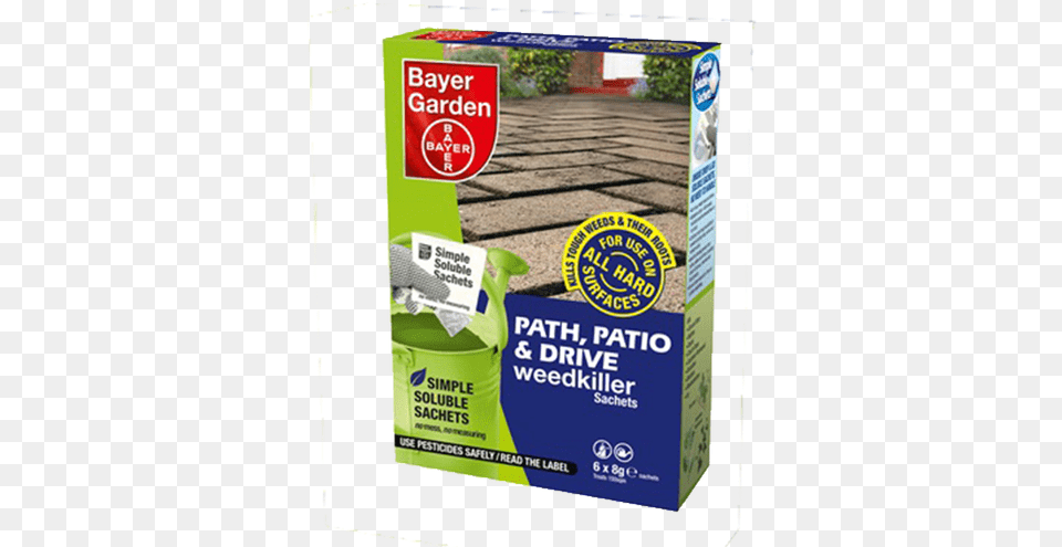 Kills Weeds Down To The Roots And Prevents New Weeds Bayer Garden Path Weedkiller Concentrate 3 Sachets, Advertisement, Poster Free Transparent Png