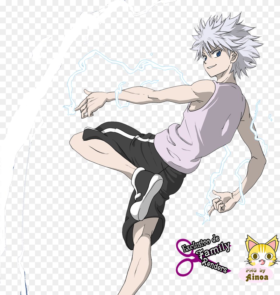 Killua, Book, Publication, Comics, Person Free Transparent Png