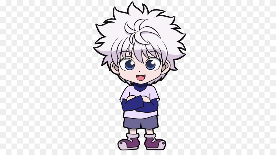 Killua Chibi, Book, Comics, Publication, Baby Png