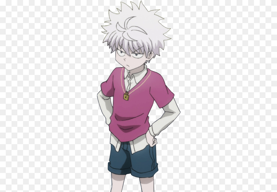 Killua Transparent Tumblr Hunter X Hunter Transparent, Book, Comics, Publication, Baby Png