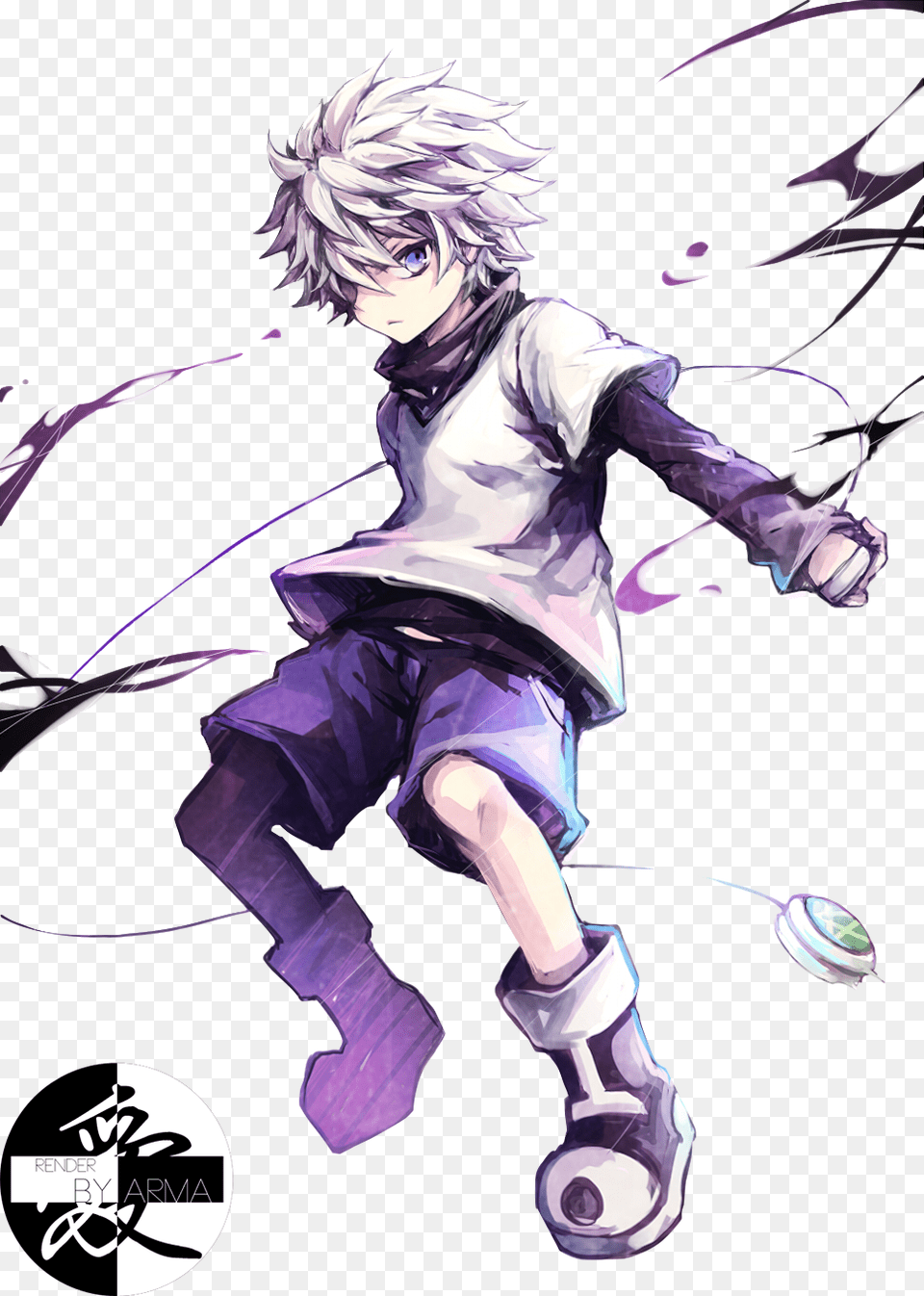 Killua Zoldyck Google Search Killua Render, Book, Publication, Comics, Child Free Png