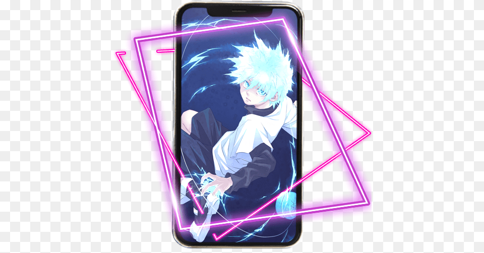 Killua Zoldyck Wallpaper Hd Google Play Review Aso T Shirt Hunter X Hunter, Publication, Light, Comics, Book Free Png Download