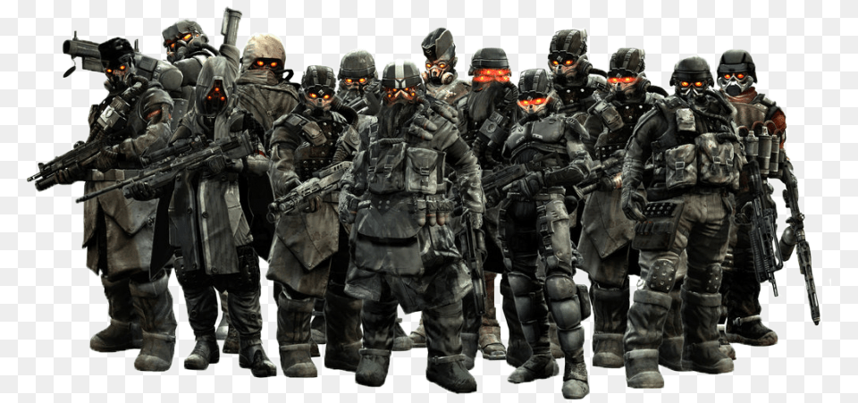 Killzone 2 Helghast Soldiers, Person, People, Armor, Swat Team Free Png Download