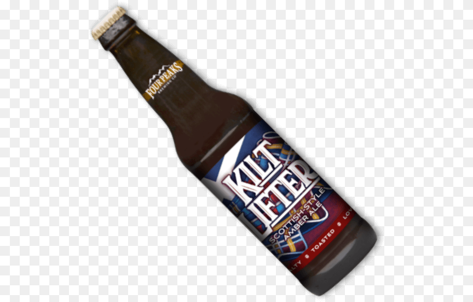 Kilt Lifter Tumbling Beer Caffeinated Drink, Alcohol, Beer Bottle, Beverage, Bottle Png Image