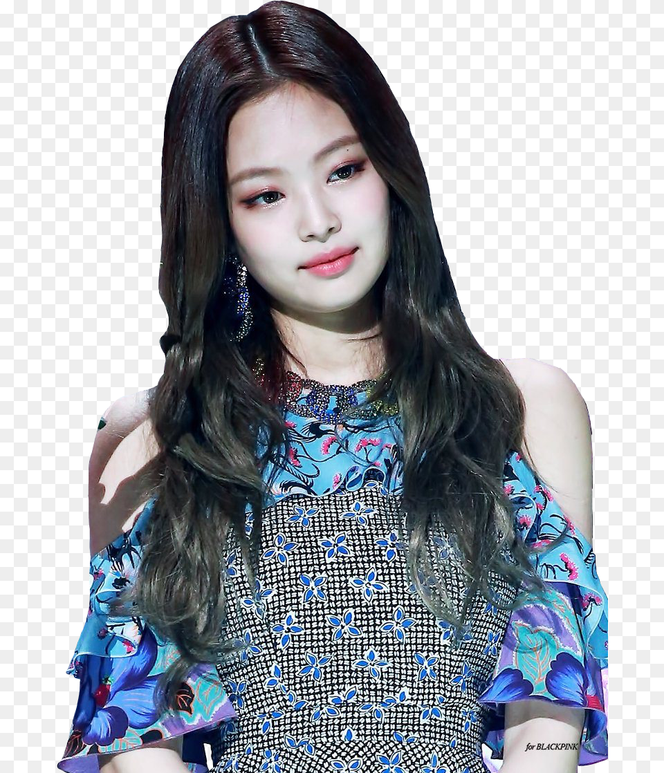 Kim Jennie Janie Blackpink, Adult, Dimples, Face, Female Png Image