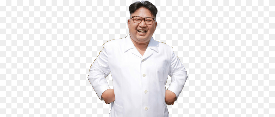 Kim Jong Un, Shirt, Lab Coat, Clothing, Coat Png