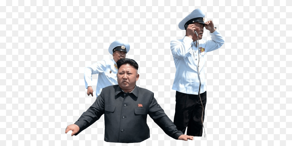 Kim Jong Un, Shirt, Captain, Clothing, Person Png Image