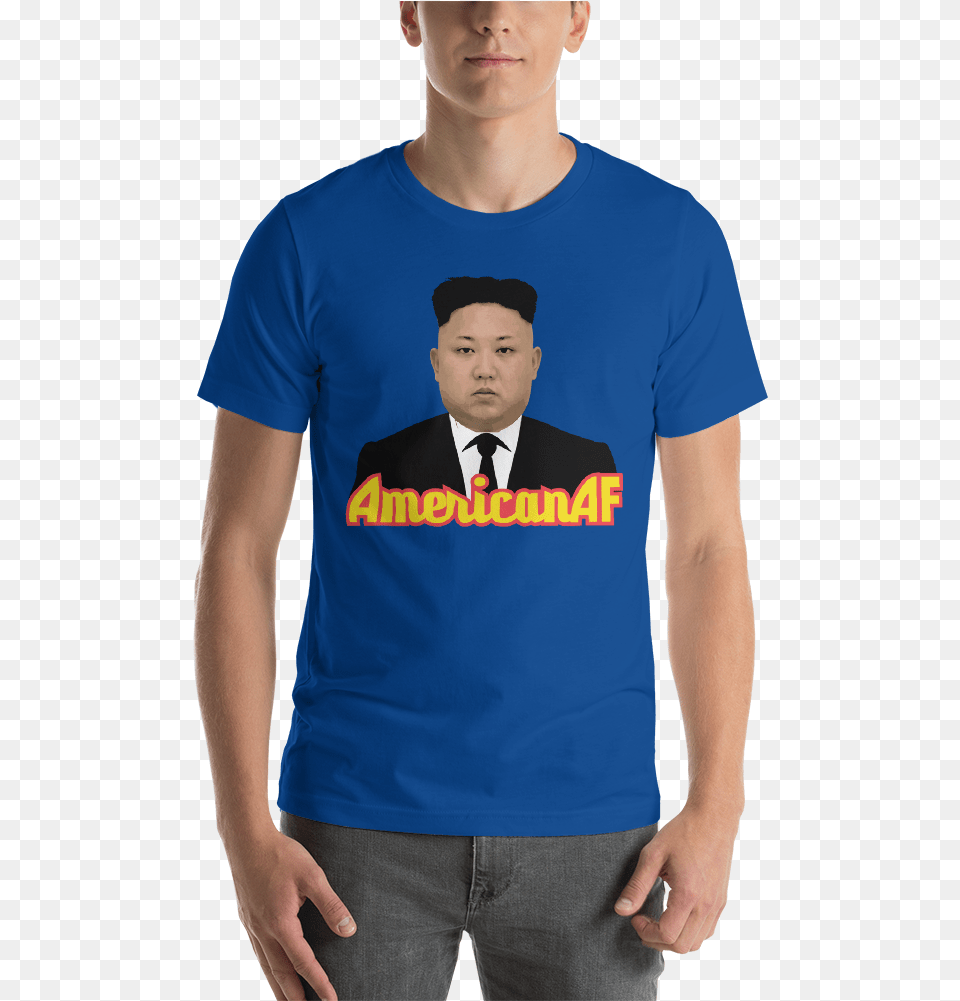 Kim Jong Un Americanaf Tee T Shirt, T-shirt, Clothing, Person, Man Png
