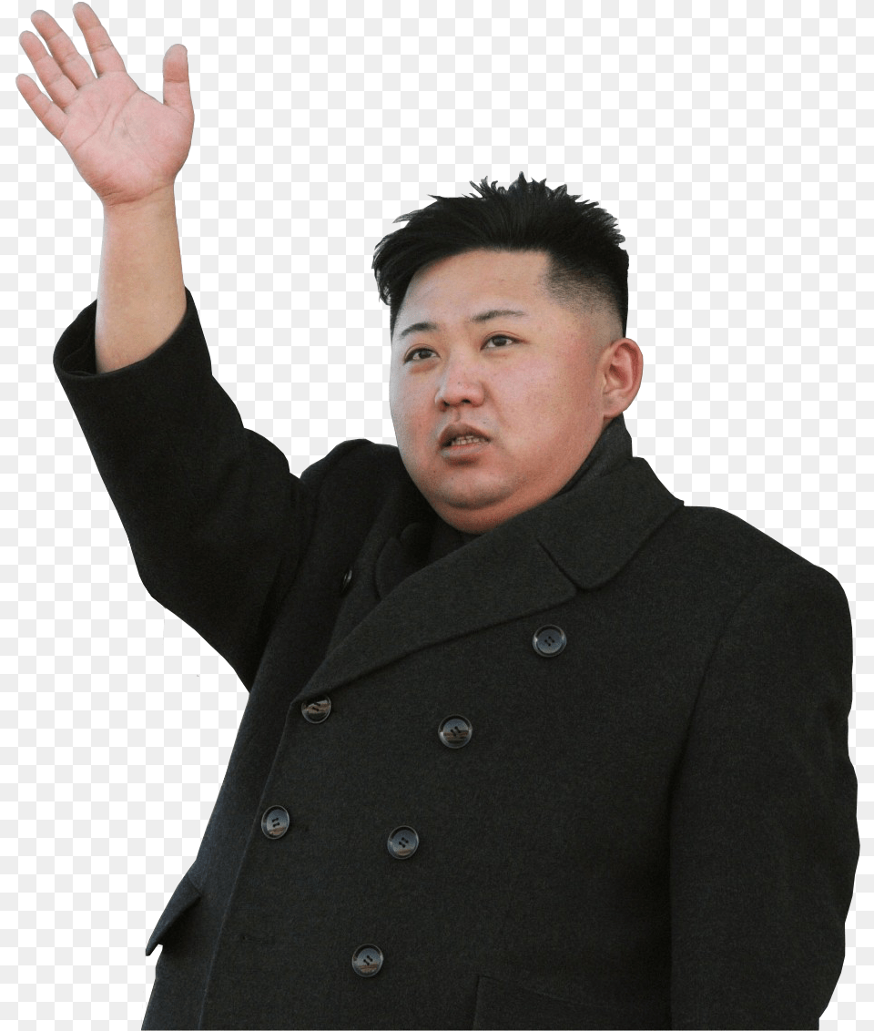 Kim Jong Un Gentleman, Portrait, Clothing, Coat, Face Free Png Download