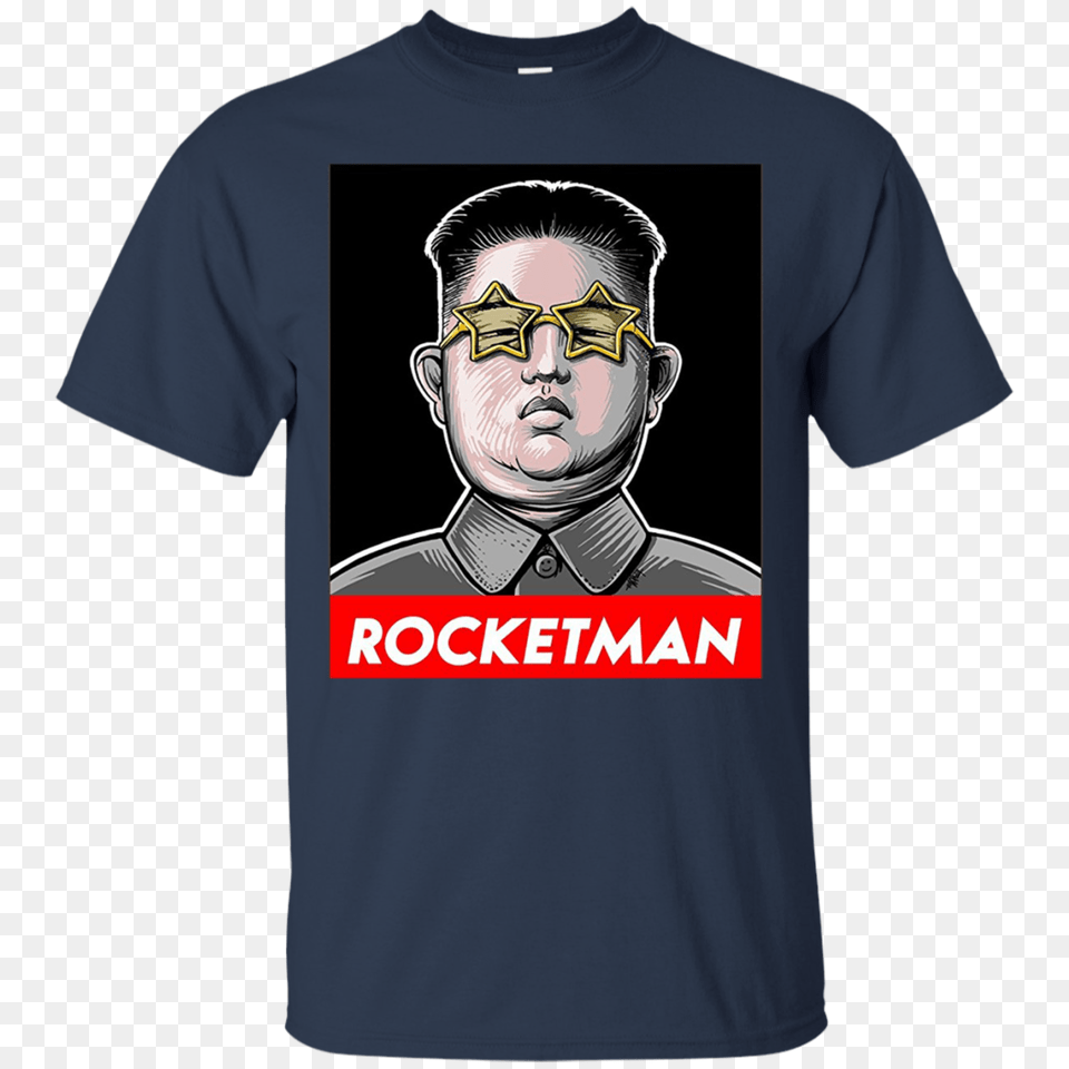 Kim Jong Un Rocket Man Shirt Long Sleeve, Clothing, T-shirt, Adult, Male Png