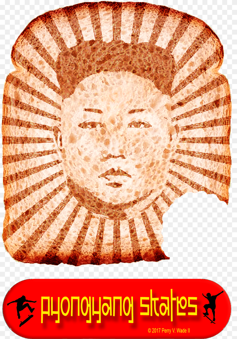 Kim Jong Un Toast Graphic Art By Perry V Wade Illustration, Face, Head, Person, Adult Free Png Download