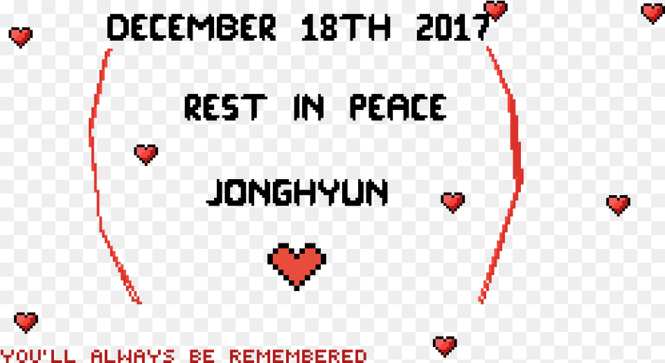 Kim Jonghyun Rest In Peace Hd, Symbol Free Png Download